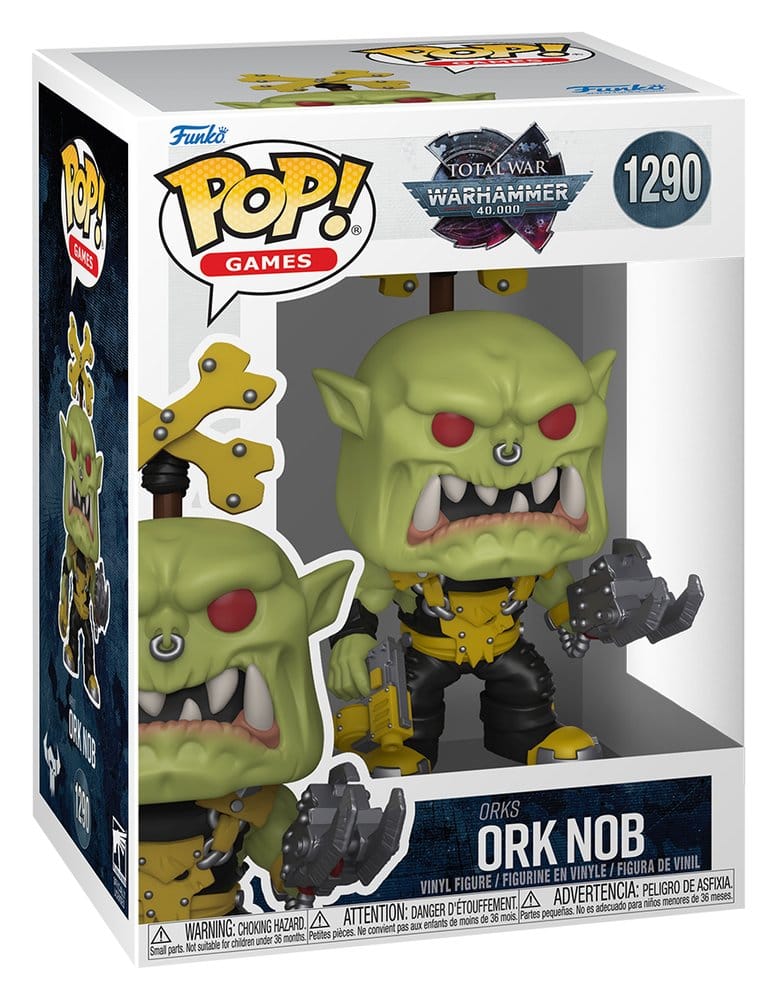 Warhammer 40,000 POP! Games Vinyl Figur Ork Nob 9 cm Image 2