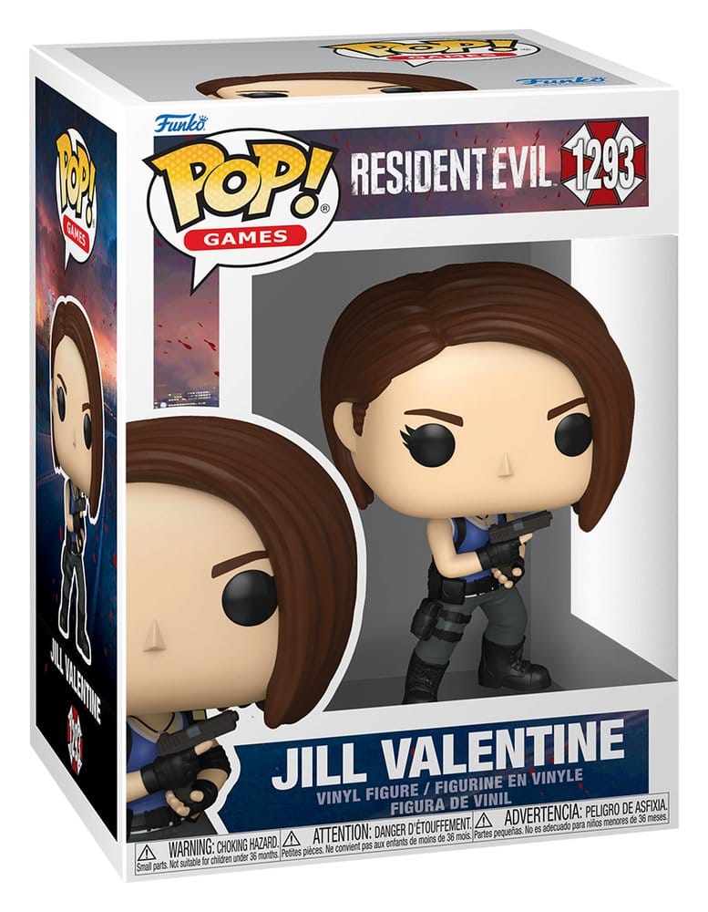 Resident Evil POP! Games Vinyl Figur Jill Valentine 9 cm Image 2