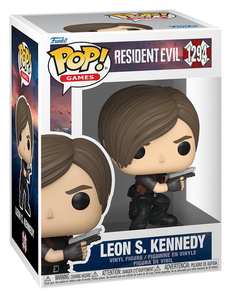 Resident Evil POP! Games Vinyl Figur Leon S. Kennedy 9 cm Image 2