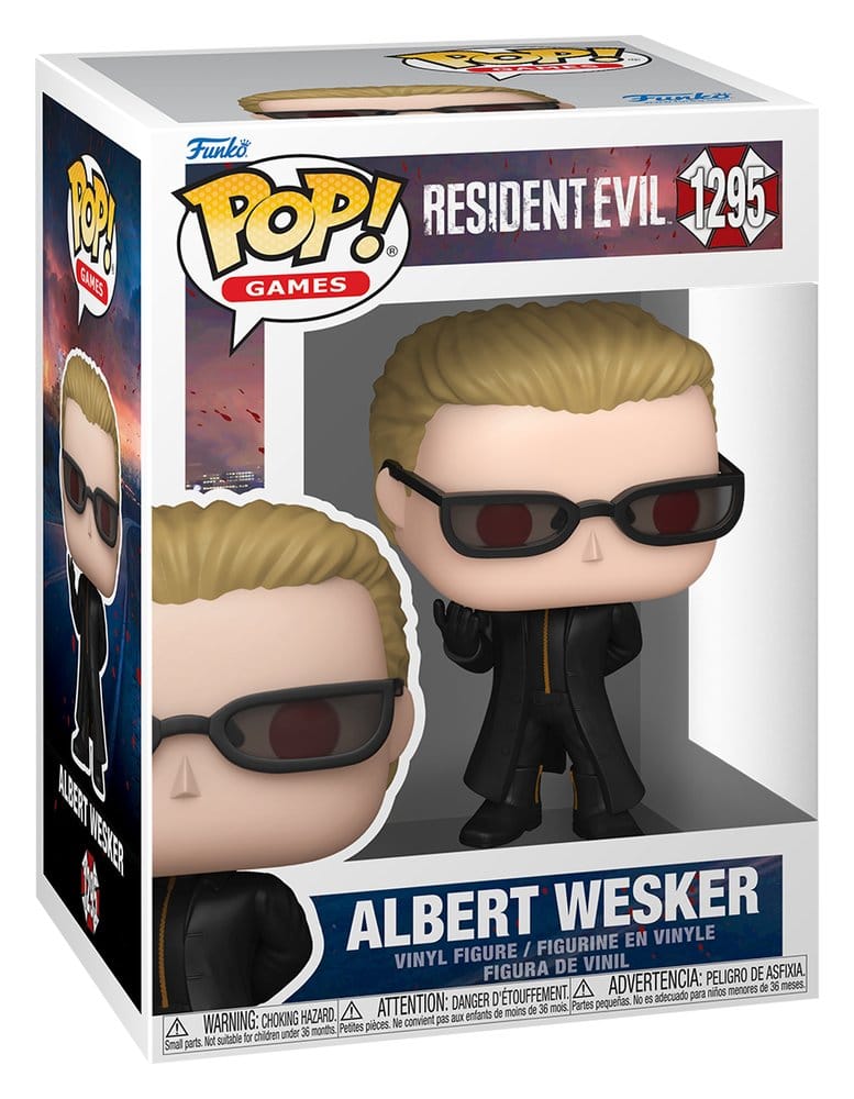 Resident Evil POP! Games Vinyl Figur Albert Wesker 9 cm Image 2