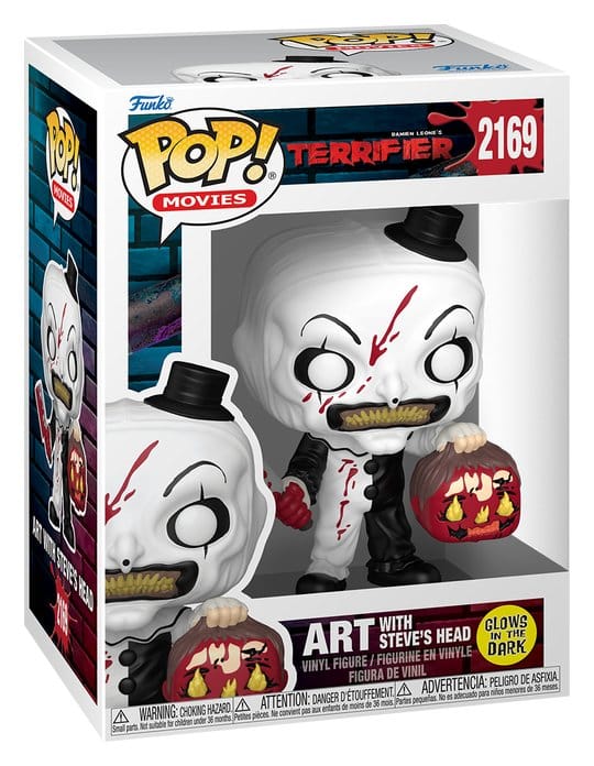 Terrifier POP! Movies Vinyl Figur Art with Head 9 cm Image 3
