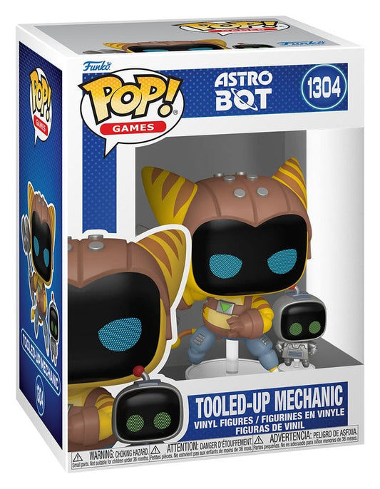 Astro Bot POP! Vinyl Figur TU Mechanic 9 cm Image 2