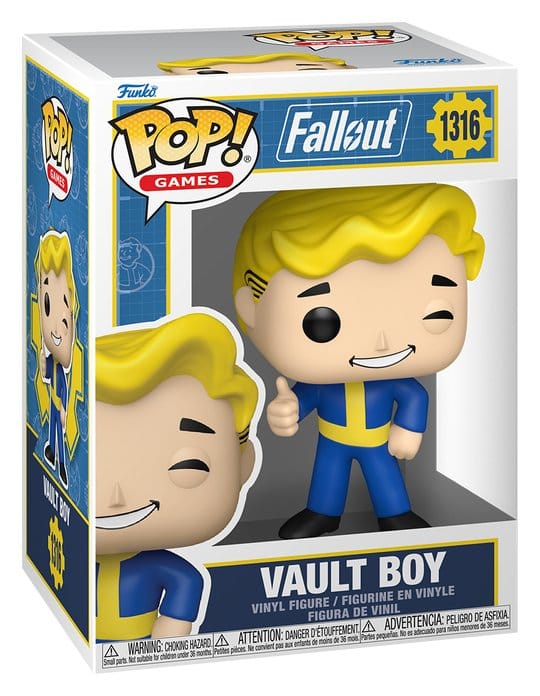 Fallout POP! Games Vinyl Figur Vault Boy 9 cm Image 2