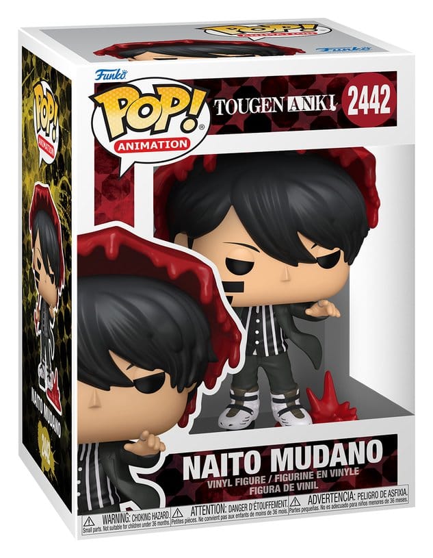 Tougen Anki POP! Animation Vinyl Figur Naito Mudano 9 cm Image 2