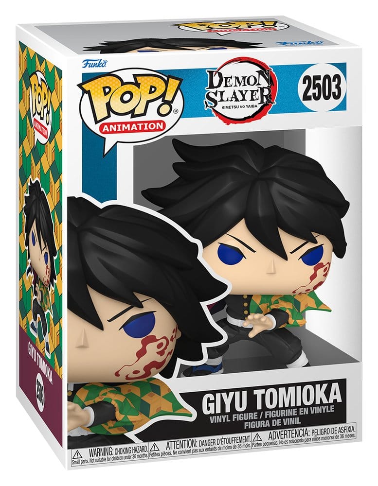 Demon Slayer: Kimetsu no Yaiba - The Movie POP! Animation Vinyl Figur Giyu 9 cm Image 2