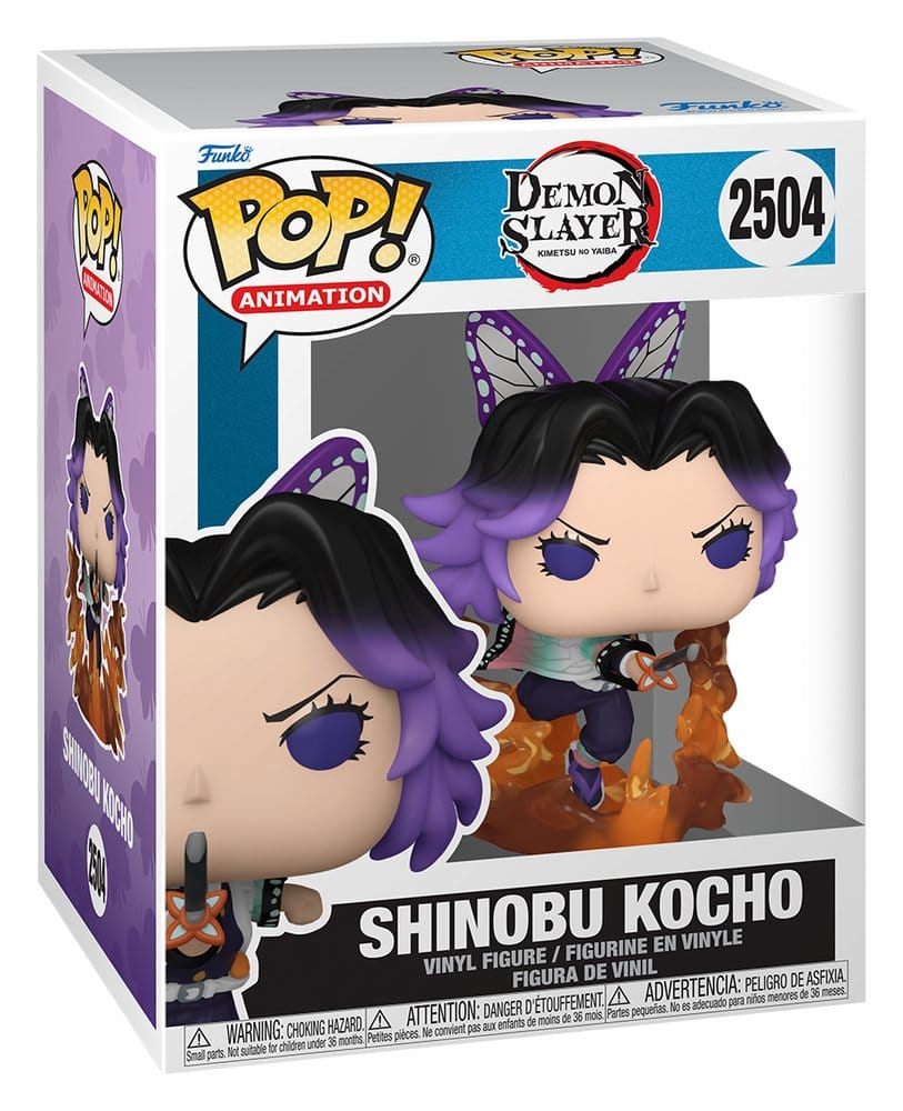 Demon Slayer: Kimetsu no Yaiba - The Movie POP! Premium Vinyl Figur Shinobu 9 cm Image 2