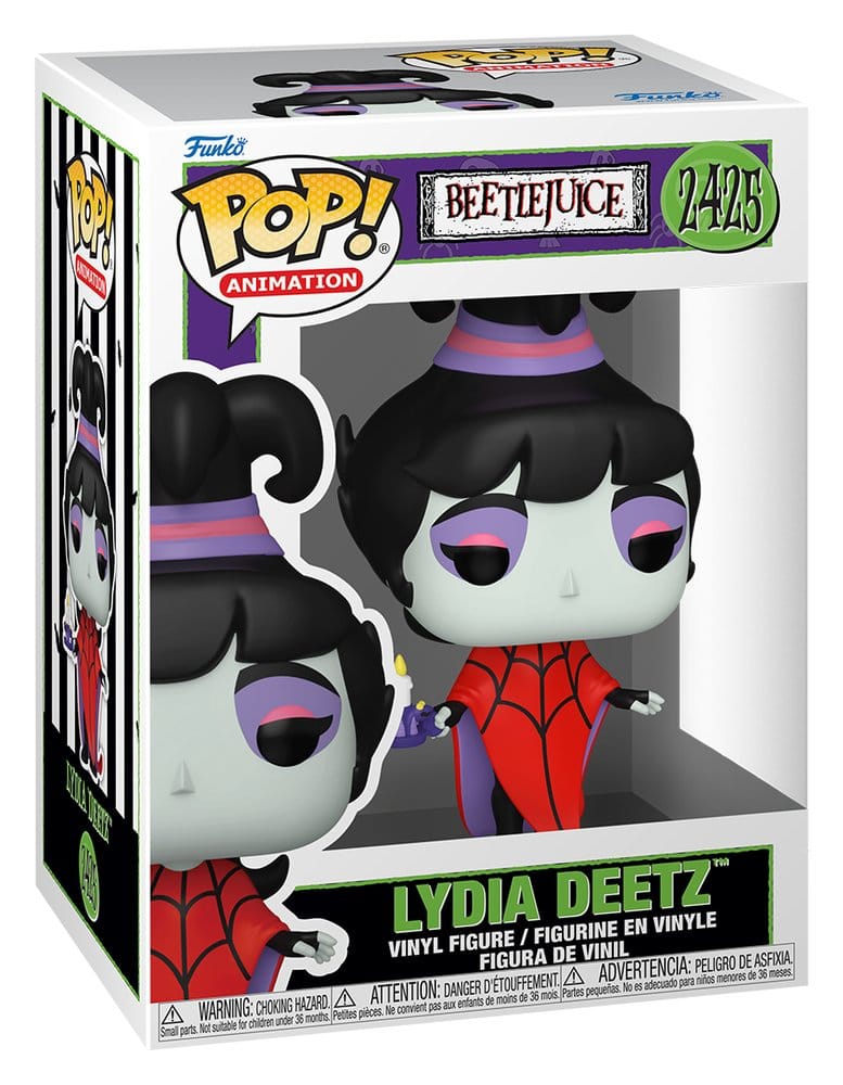 Beetlejuice (Animated) POP! Animation Vinyl Figur Lydia Deetz 9 cm Image 2