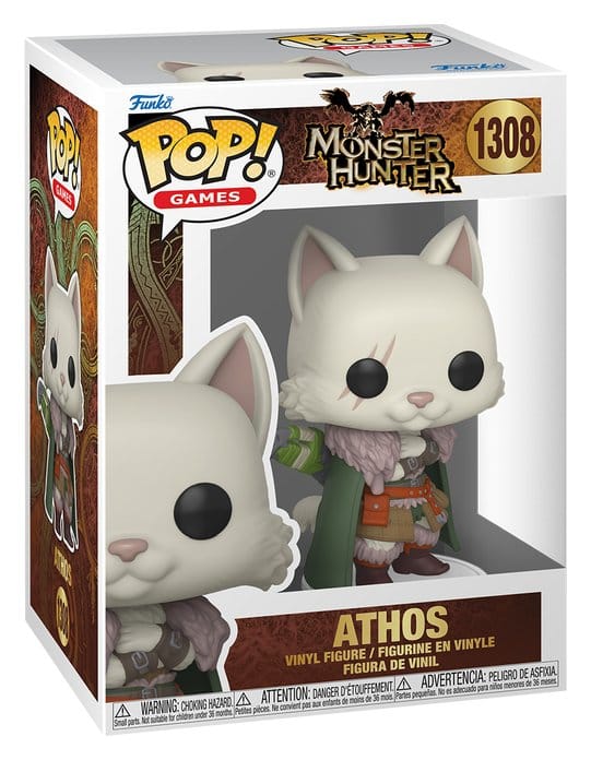 Monster Hunter Wilds POP! Games Vinyl Figur Athos 9 cm Image 2