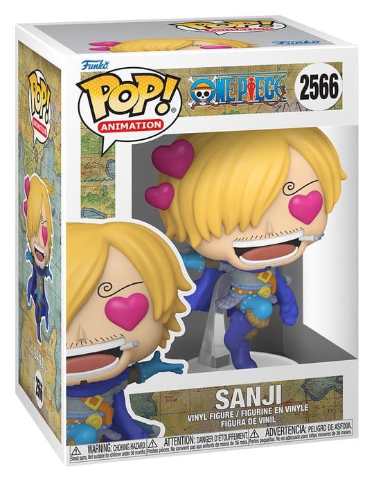 One Piece POP! Vinyl Animation Figur Sanji 9 cm Image 2