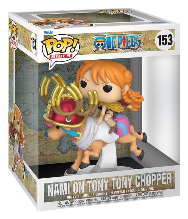 One Piece POP! Rides Deluxe Vinyl Figur Nami & Chopper 15 cm Image 2