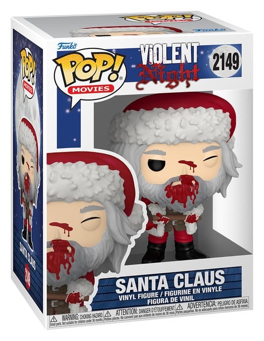 Violent Night POP! Movies Vinyl Figur Santa Claus 9 cm Image 2