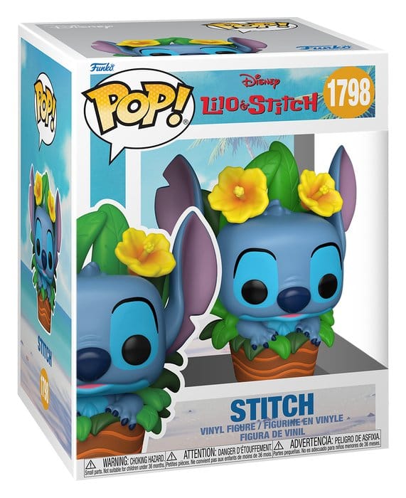 Lilo & Stitch POP! Premium Vinyl Figur Stitch (Plants) 9 cm Image 2