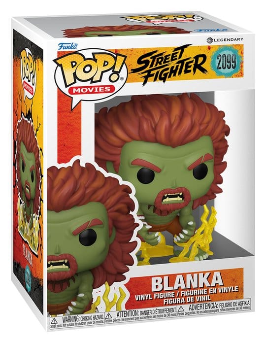 Street Fighter (2026) POP! Movies Vinyl Figur Blanka 9 cm Image 2