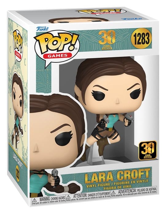 Tomb Raider POP! Games Vinyl Figur Lara Croft (30th Anniversary) 9 cm Image 2