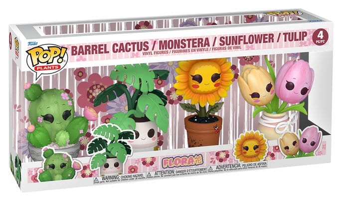 Flora POP! Vinyl Figuren Flora Black Friday 4PK 9 cm Image 2