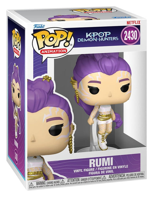 KPop Demon Hunters POP! Animation Vinyl Figuren Rumi with Chase (Glow) 9 cm Sortiment (6) Image 2