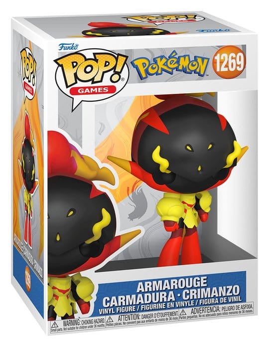 Pokémon POP! Games Vinyl Figur Armarouge 9 cm Image 2