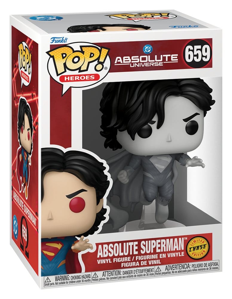 DC Comics POP! Comics Vinyl Figur Absolute Superman with Chase 9 cm Sortiment (6) Image 5
