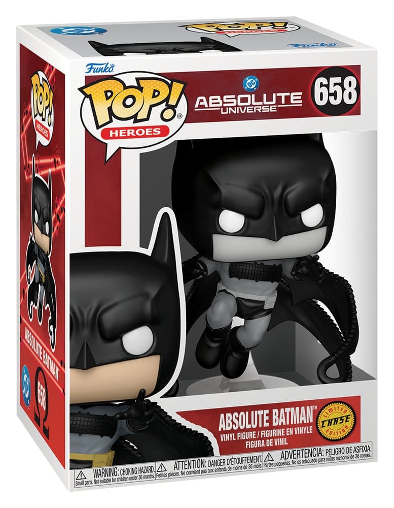 DC Comics POP! Comics Vinyl Figur Absolute Batman with Chase 9 cm Sortiment (6) Image 5