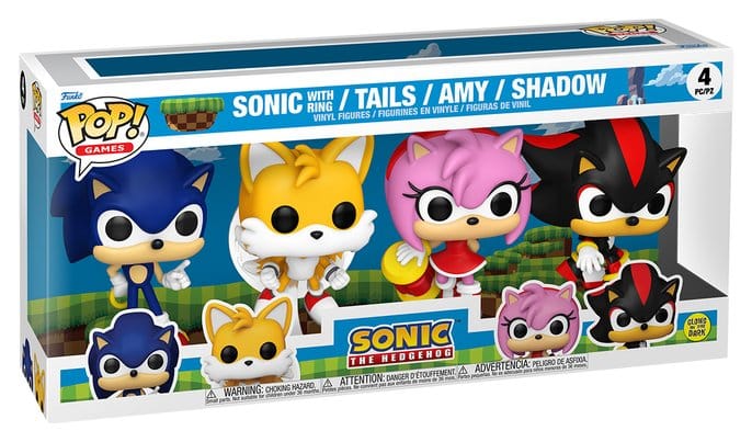 Sonic - The Hedgehog POP! Vinyl Figuren 4er-Pack Sonic Image 6