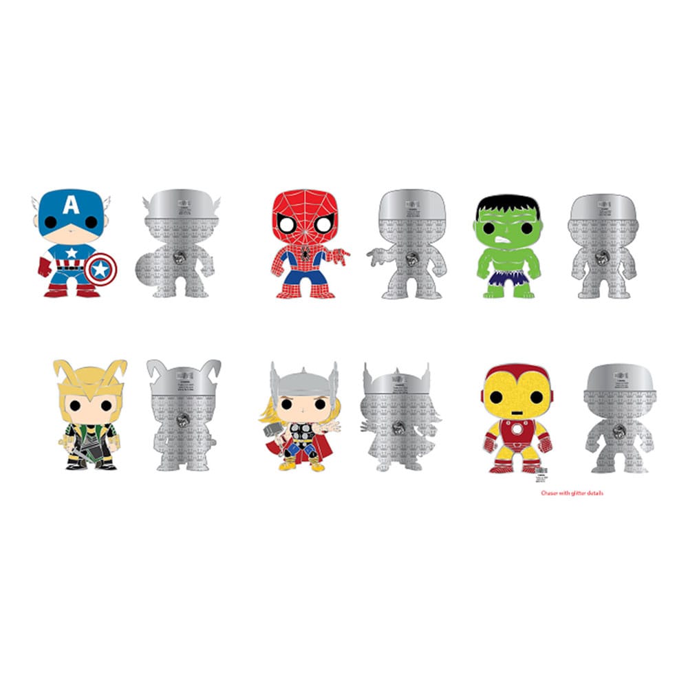 Marvel Loungefly POP! Pin Ansteck-Pins Group 3 cm Sortiment (12) Image 3
