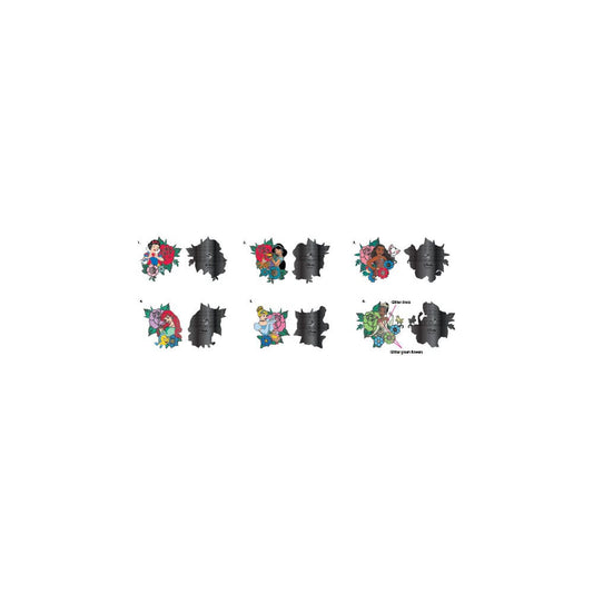 Disney Loungefly POP! Pin Ansteck-Pins Princess Tattoo 3 cm Sortiment (12) Image 2