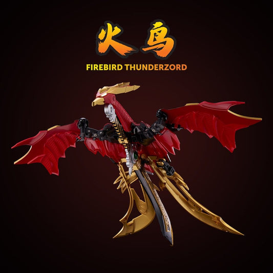 Power Rangers Go! Kuro Kara Combine Actionfigur Thunder Megazord 28 cm Image 2