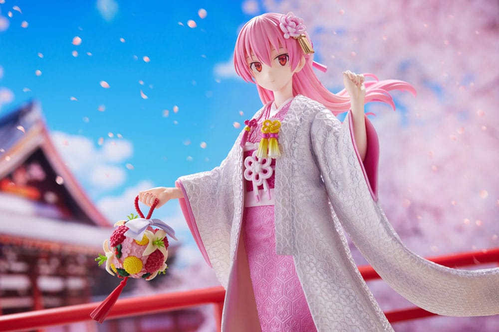 TONIKAWA: Over The Moon For You PVC Statue 1/7 Tsukasa Yuzaki Shiromuku 23 cm Image 3