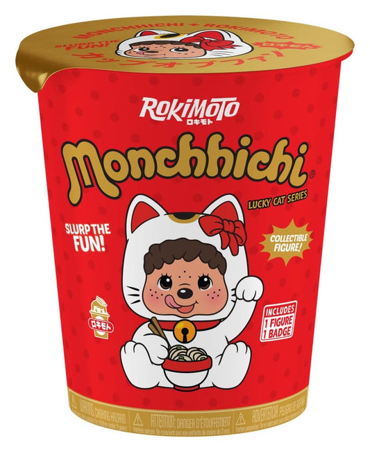 Monchhichi Rokimoto Figur Cup of Fun Lucky Cat Series 10 cm Blind Box Display (6) Image 2