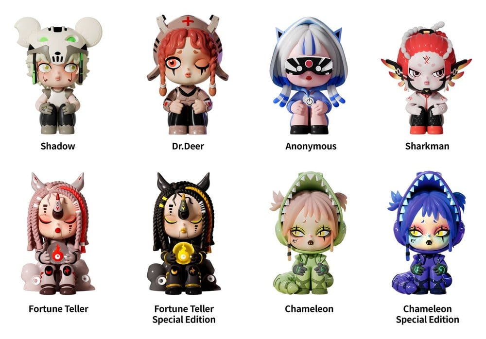 PUNKBYTE Mini-Figuren Blind Box Display (12) Image 2