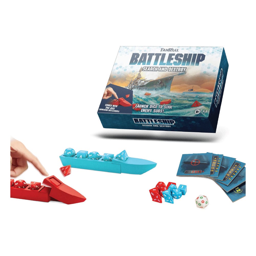 FanRoll Hasbro Spiel Battleship Search & Destroy Image