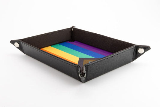 FanRoll Faltbarer Würfelteller Pride Rainbow Flag Image 2