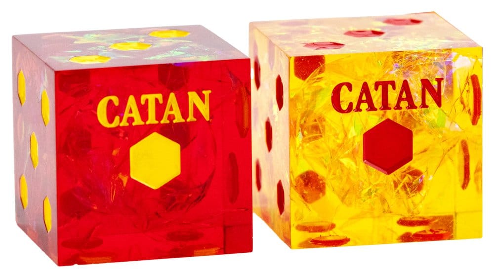Catan Würfel Set D6 Sharp Edge Resin Image 2