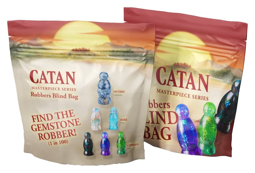 Catan Masterpiece Series Minifiguren Blind Bag Resin Robber Image