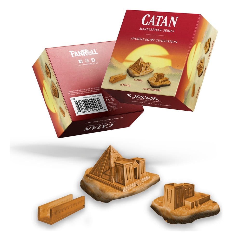 Catan Masterpiece Series Minifiguren Set Ägypten Image 2
