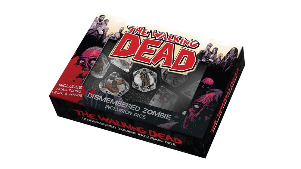 The Walking Dead Würfel Set Dismembered Zombie Image