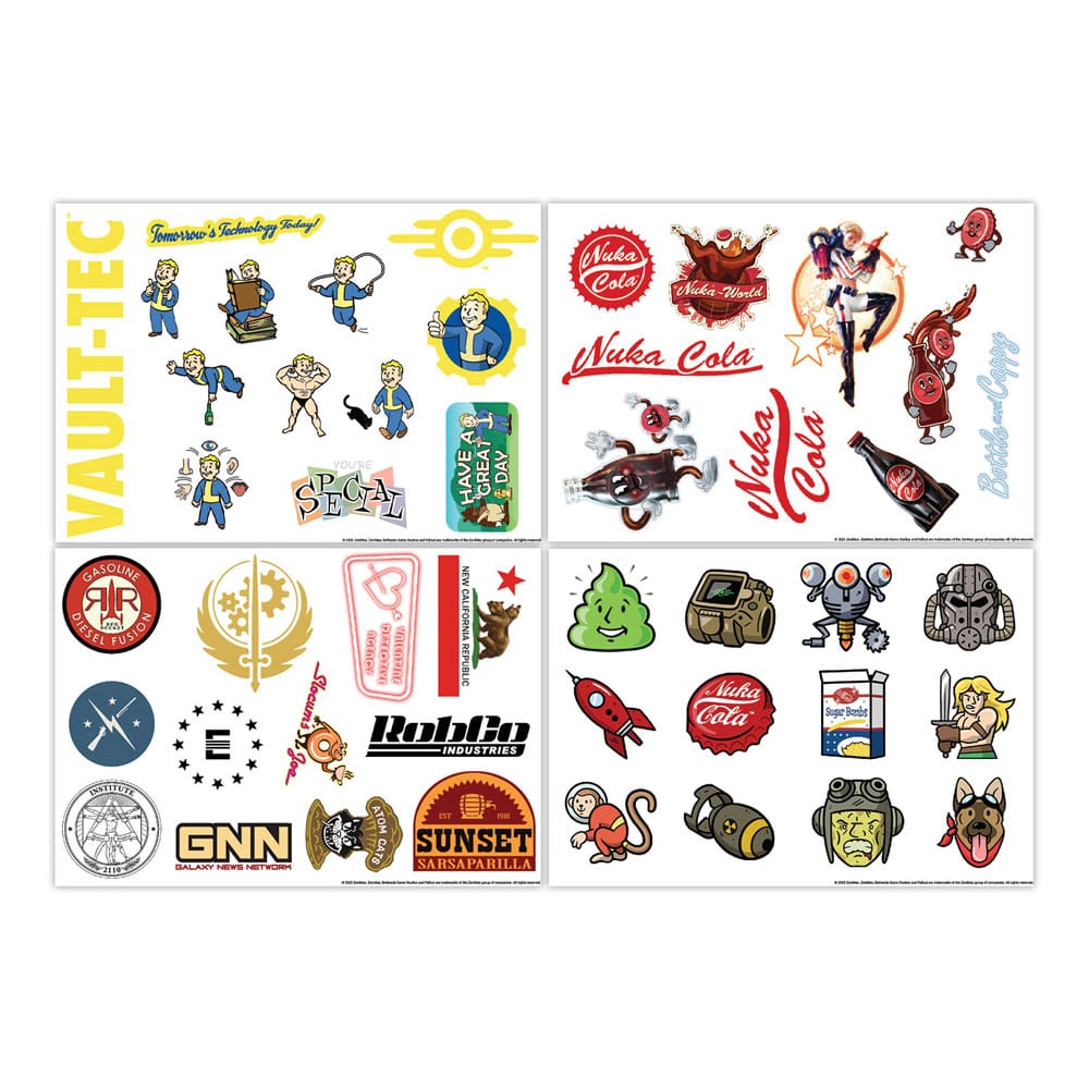 Fallout Tech Sticker Pack Image 1