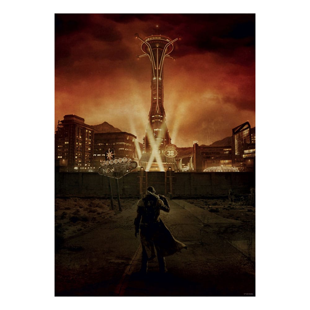 Fallout: New Vegas Kunstdruck Limited Edition 42 x 30 cm Image