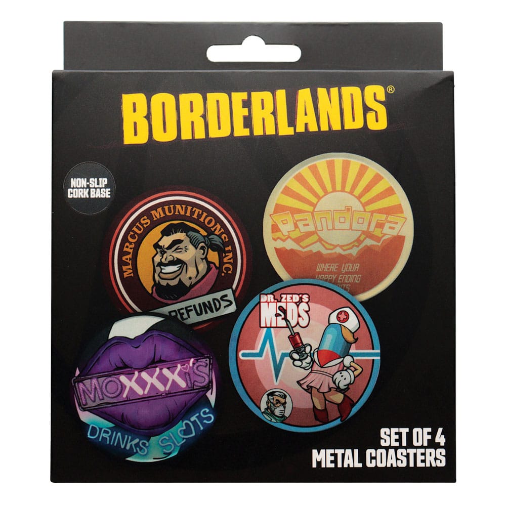 Borderlands Untersetzer 4er-Pack Image 4