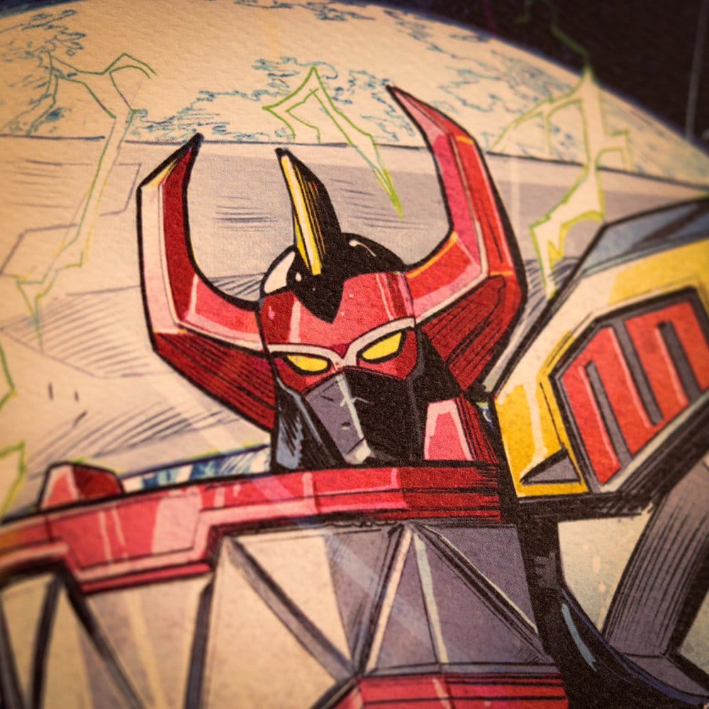 Power Rangers Kunstdruck Limited Edition 42 x 30 cm Image 6