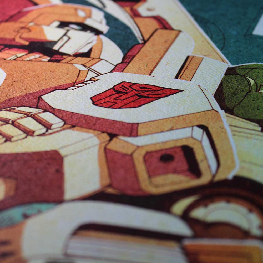 Transformers Kunstdruck Optimus Prime Limited Edition 42 x 30 cm Image 3