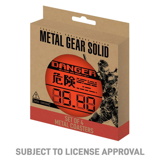 Metal Gear Solid Untersetzer 4er-Pack Image 2