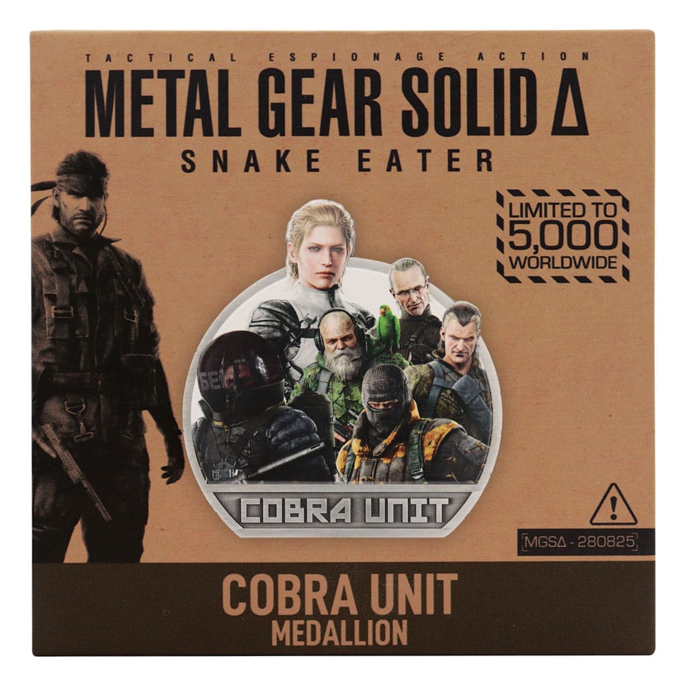 Metal Gear Solid Delta Medaille Cobra Unit Limited Edition Image 4