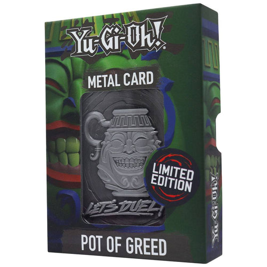 Yu-Gi-Oh! Replik Karte Pot of Greed Limited Edition Image 2