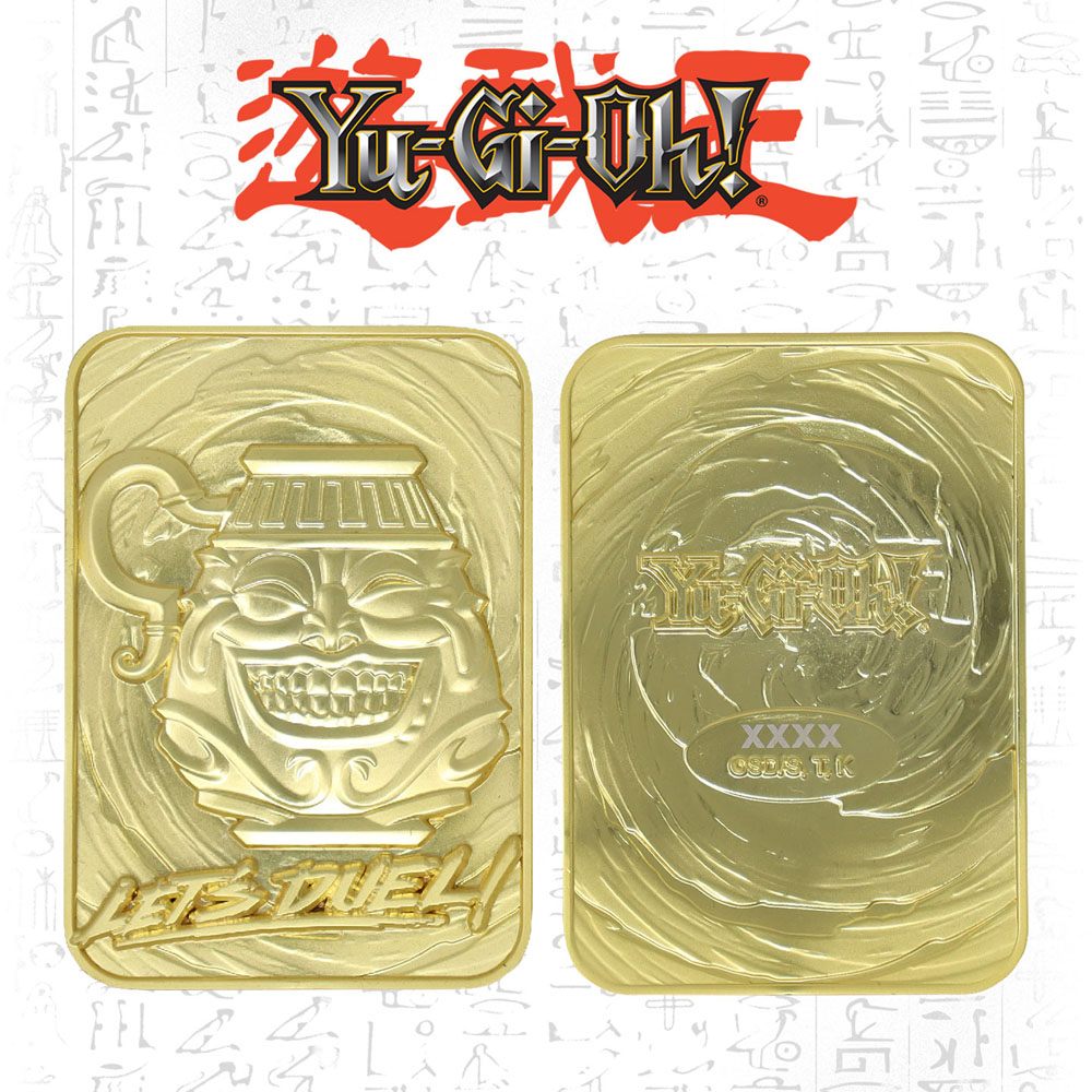 Yu-Gi-Oh! Replik Karte Pot of Greed (vergoldet) Image 8