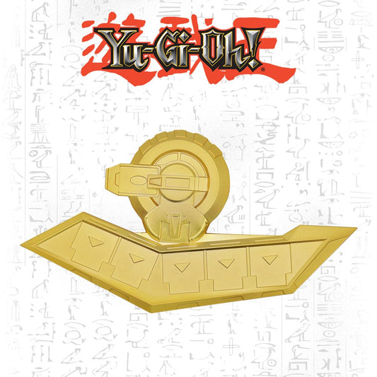 Yu-Yu-Gi-Oh! 24K Gold Plated Duel Disk Mini Replica 18 cm Image 2