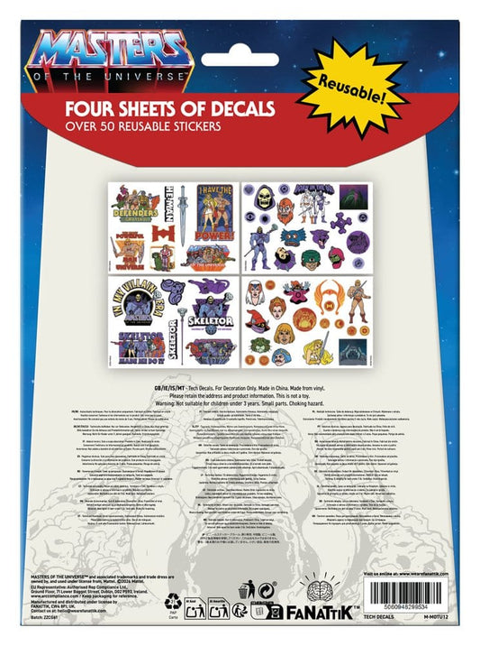 Masters of the Universe Tech Sticker Pack Image 2