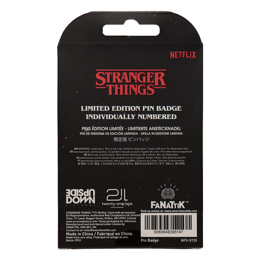 Stranger Things Ansteck-Pin Hellfire Lives Limited Edition Image 2