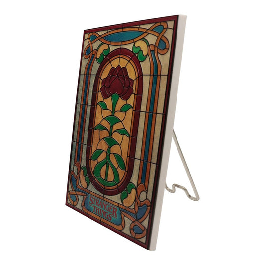 Stranger Things Resinschild Creel House Stained Glass Window Image 2