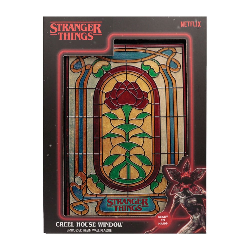 Stranger Things Resinschild Creel House Stained Glass Window Image 7